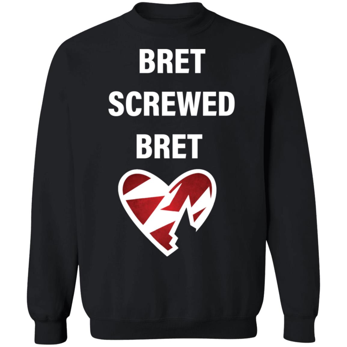 Bret Screwed Bret Shirt Panetory – Graphic Design Apparel &Amp; Accessories Online
