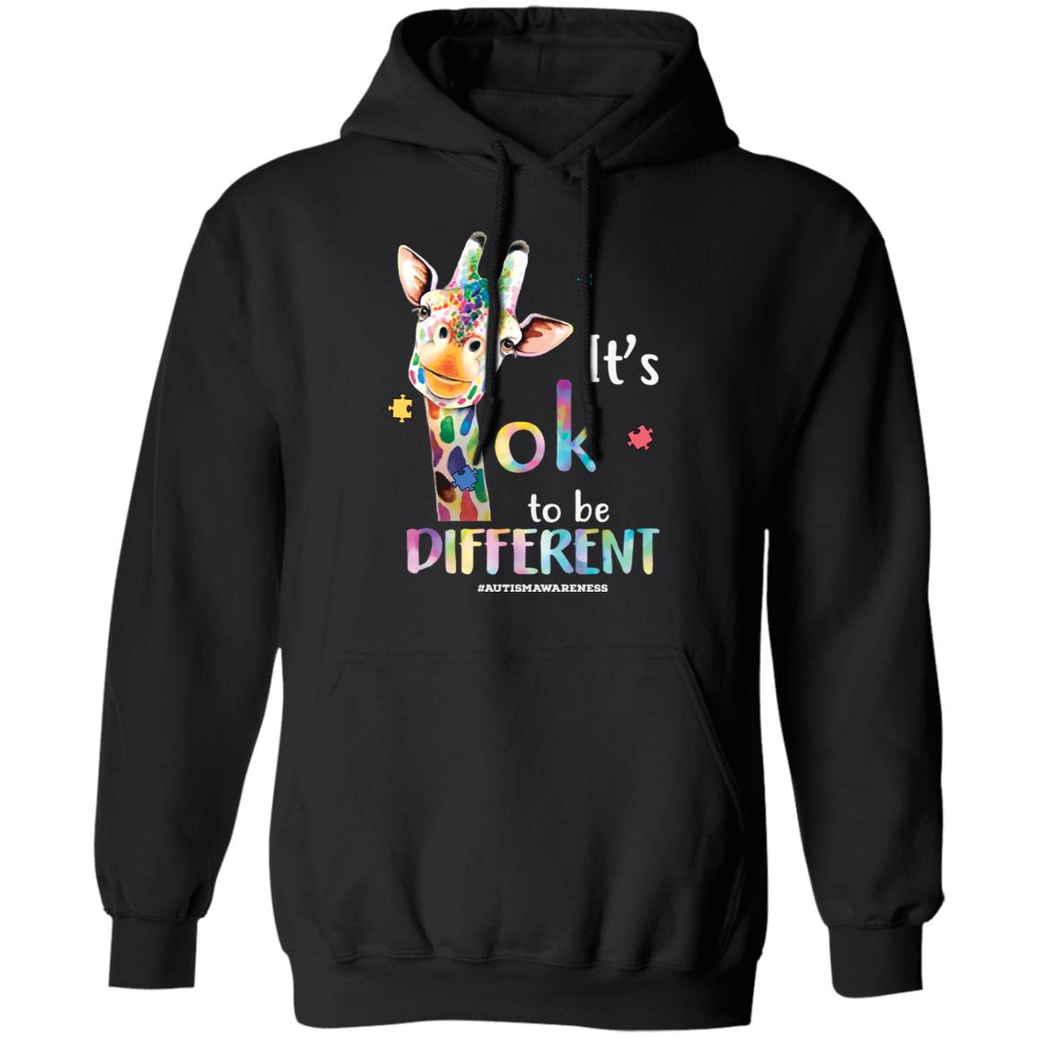 Deer It'S Ok To Be Different Autism Awareness Shirt Panetory – Graphic Design Apparel &Amp; Accessories Online