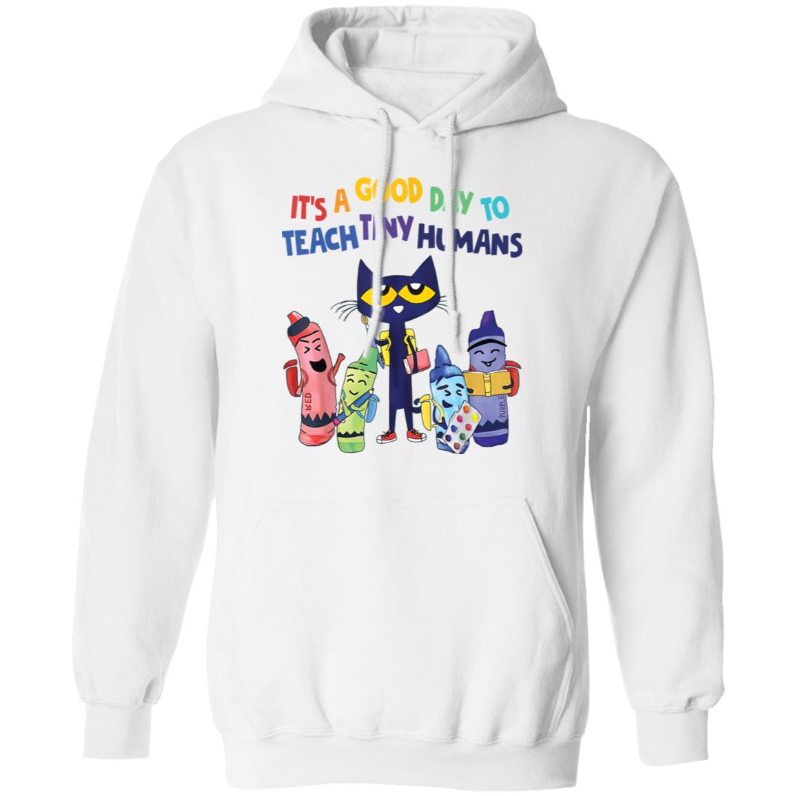 Cat It'S A Good Day To Teach Tiny Humans Shirt Panetory – Graphic Design Apparel &Amp; Accessories Online