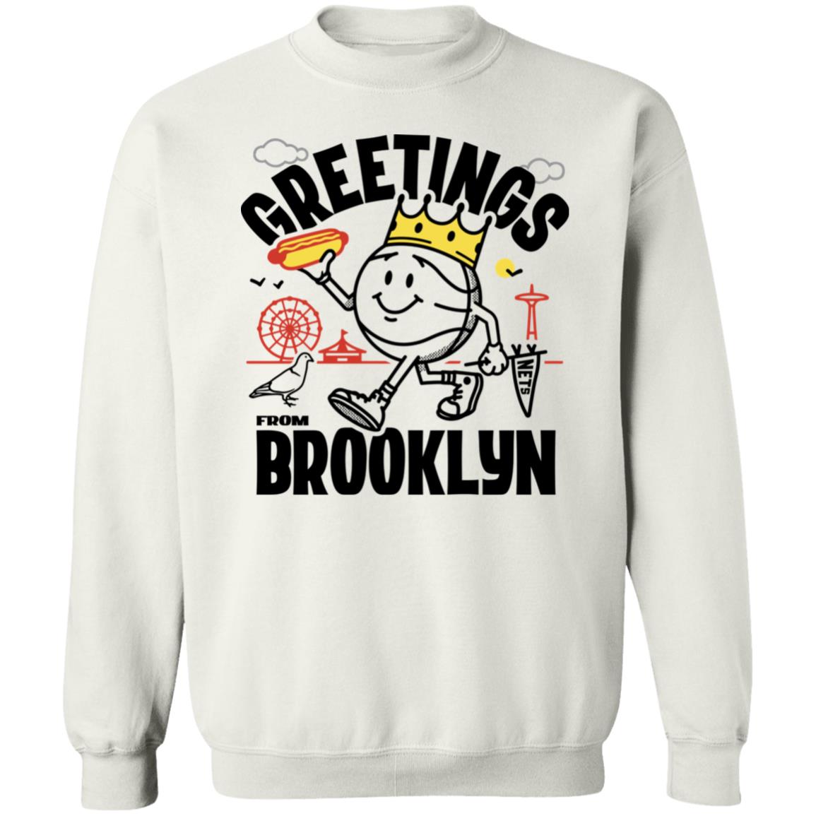 Greetings From Brooklyn Shirt Panetory – Graphic Design Apparel &Amp; Accessories Online