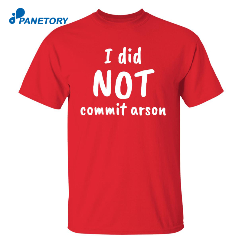 Lucca International I Did Not Commit Shirt