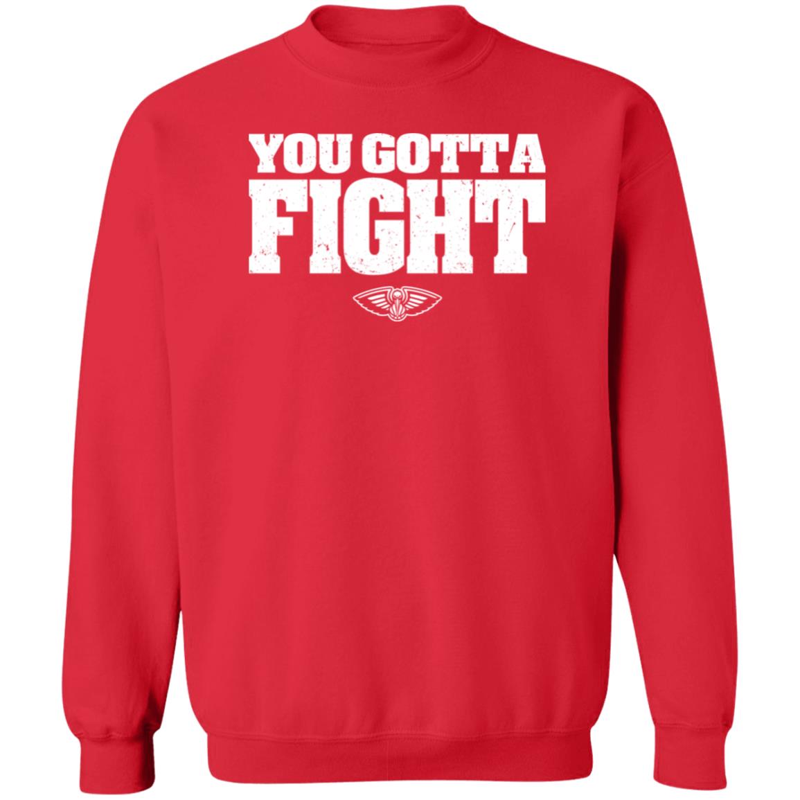 Pelicansnba You Gotta Fight New Orleans Pelicans Red Shirt Panetory – Graphic Design Apparel &Amp; Accessories Online