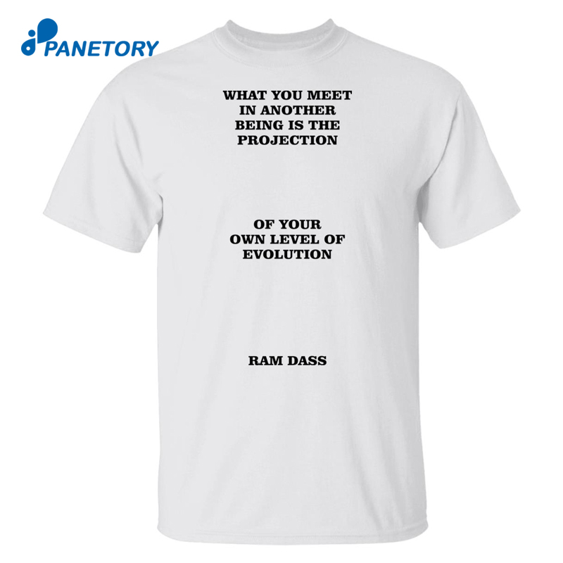 What You Meet In Another Being Is The Projection Shirt