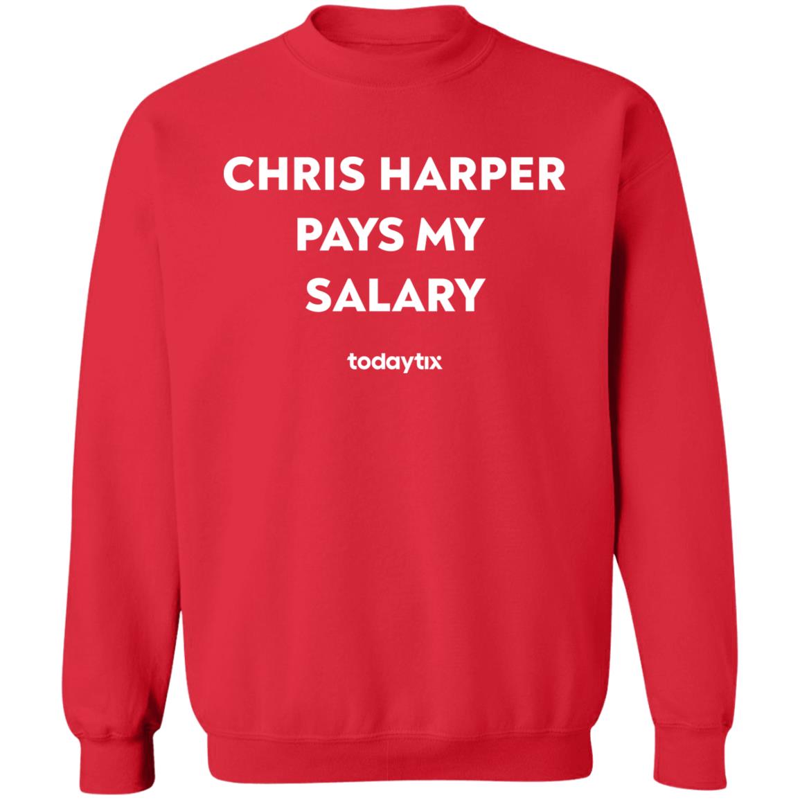 Chris Harper Pays My Salary Shirt Panetory – Graphic Design Apparel &Amp; Accessories Online