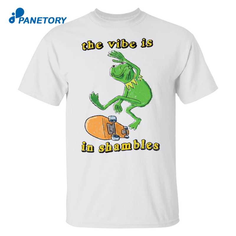 Frog The Vibe Is In Shambles Shirt