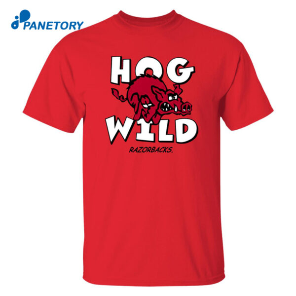 Hogfield Arkansas Hog Wild Razorbacks Shirt