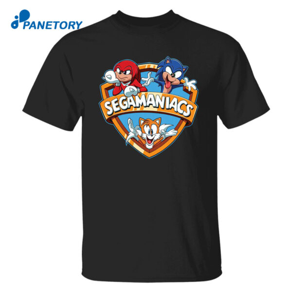 Segamaniacs Sonic Shirt