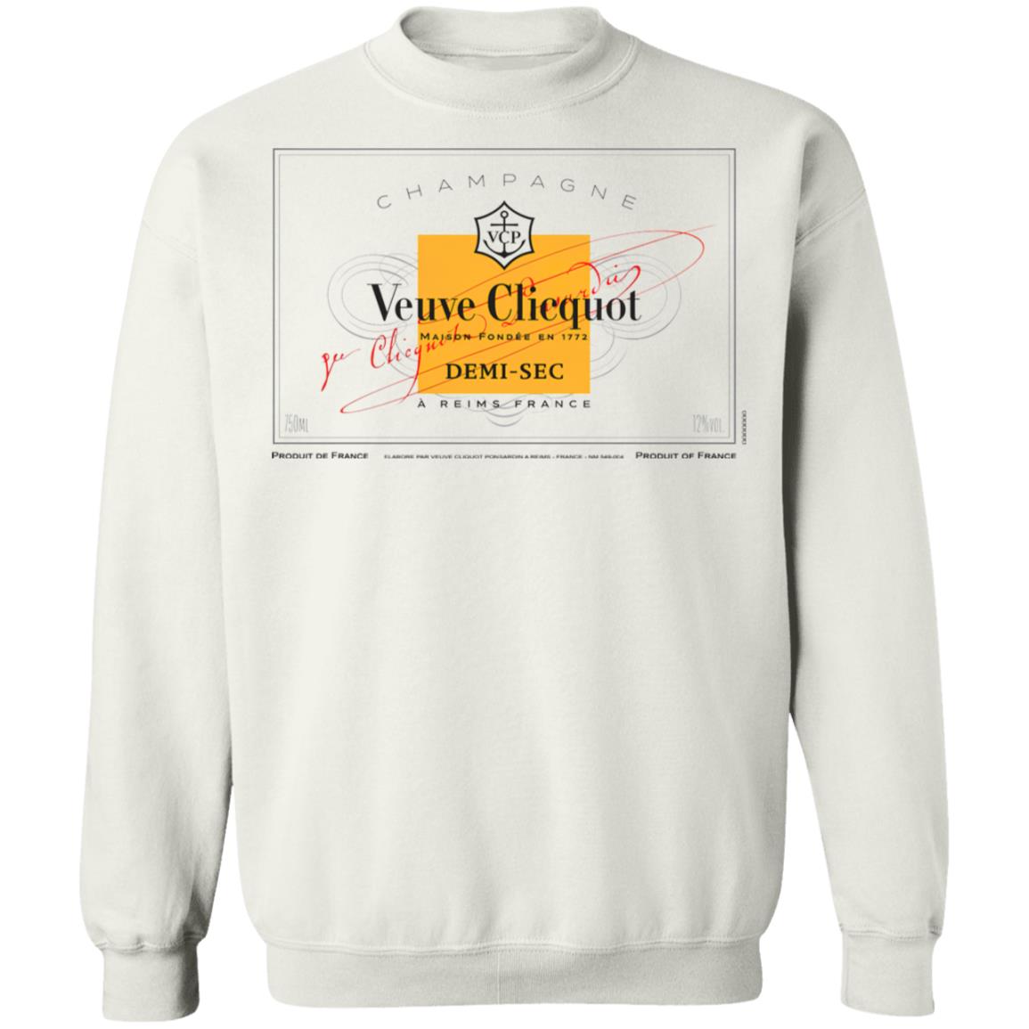 Veuve Clicquot Maison Fondee En 1772 Demi Sec Shirt Panetory – Graphic Design Apparel &Amp; Accessories Online