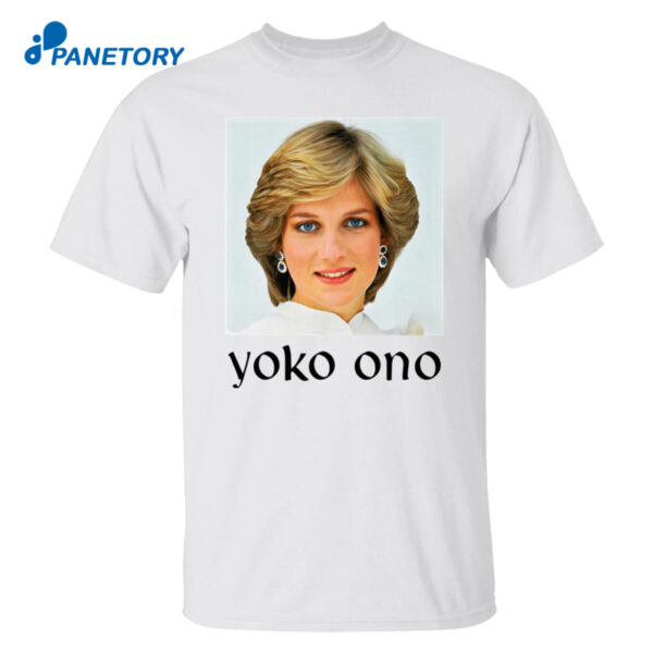 Yoko Ono Diana Shirt