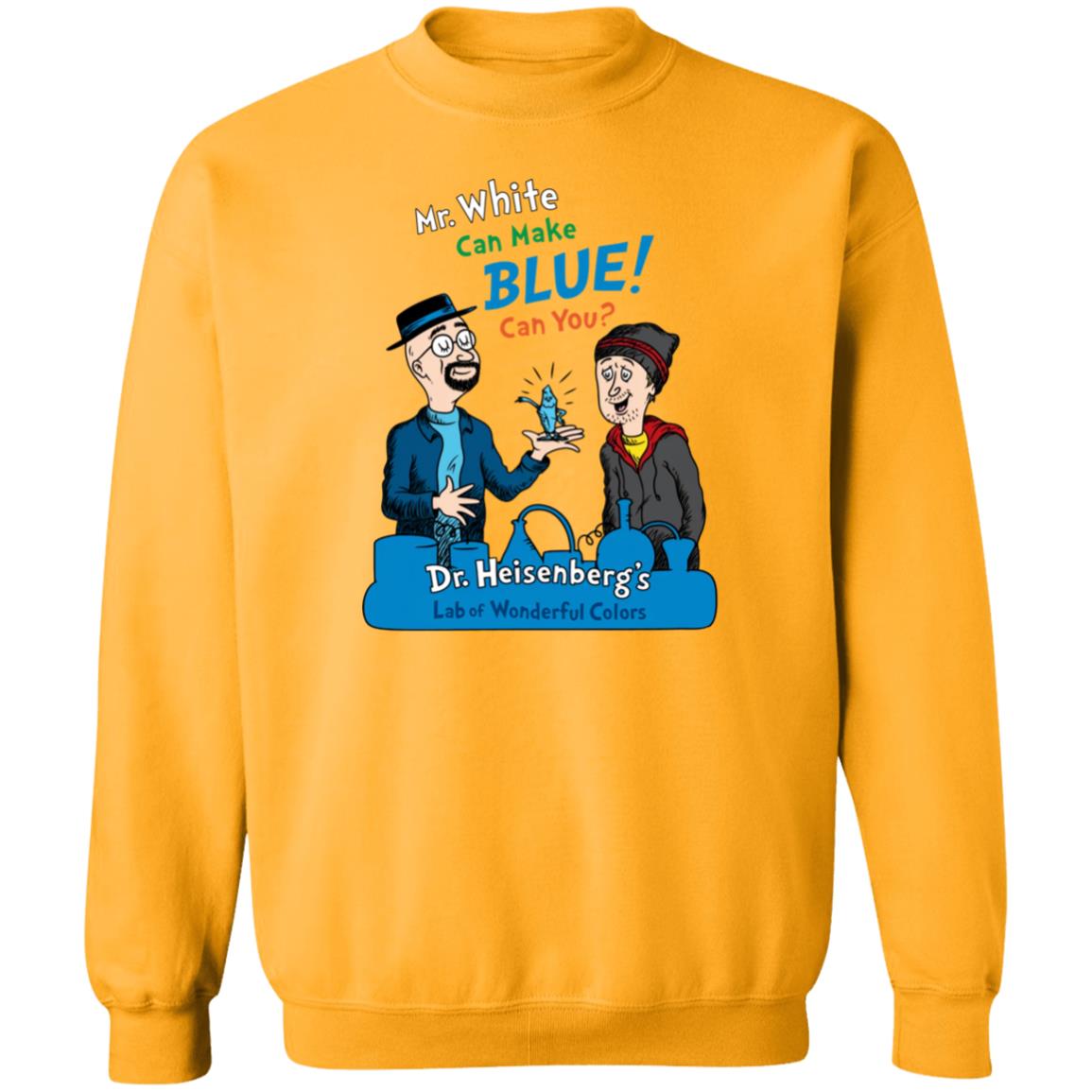 Breaking Bad Mr White Can Make Blue Can You Shirt Panetory – Graphic Design Apparel &Amp; Accessories Online