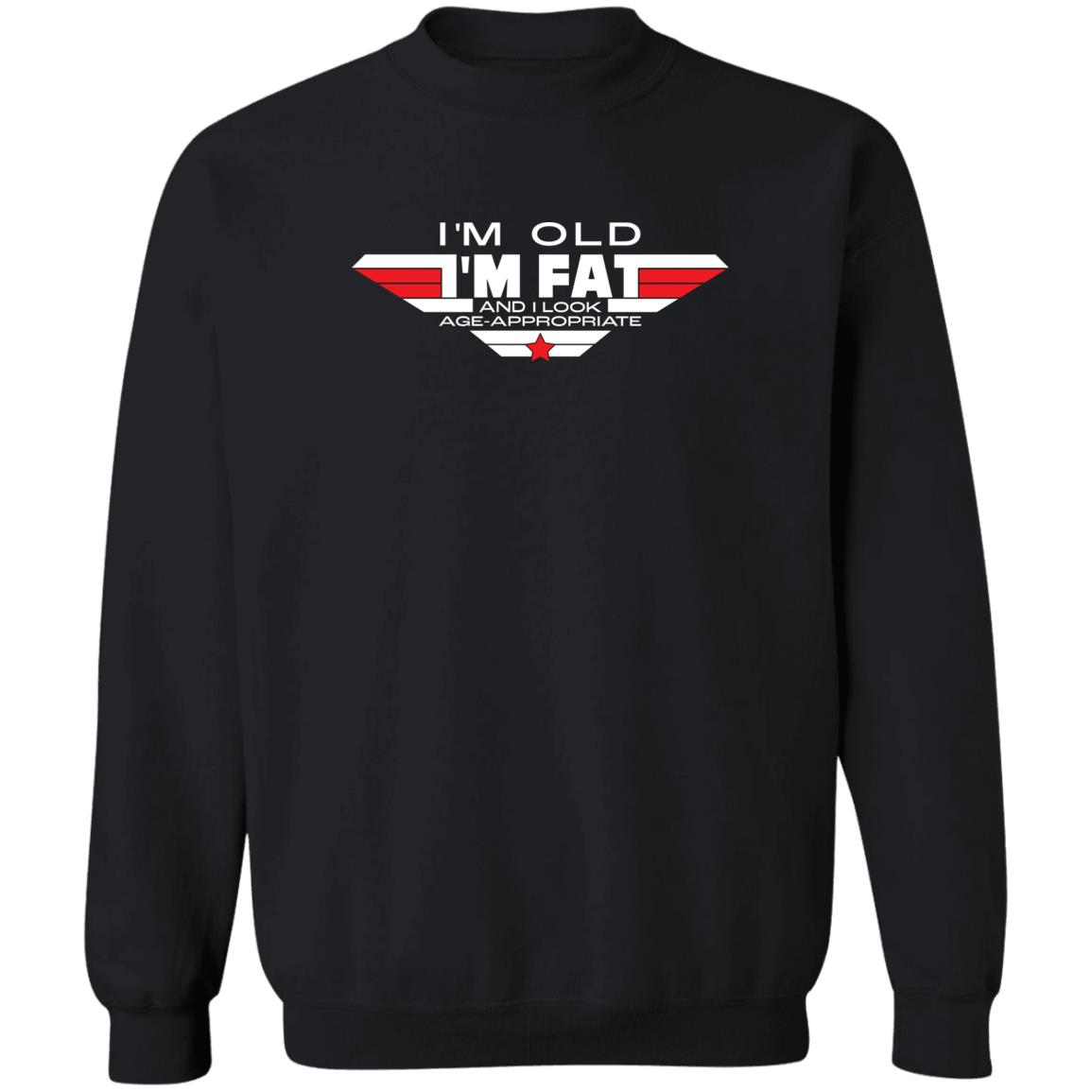 I'M Old I'M Fat And I Look Age Appropriate Shirt Panetory – Graphic Design Apparel &Amp; Accessories Online