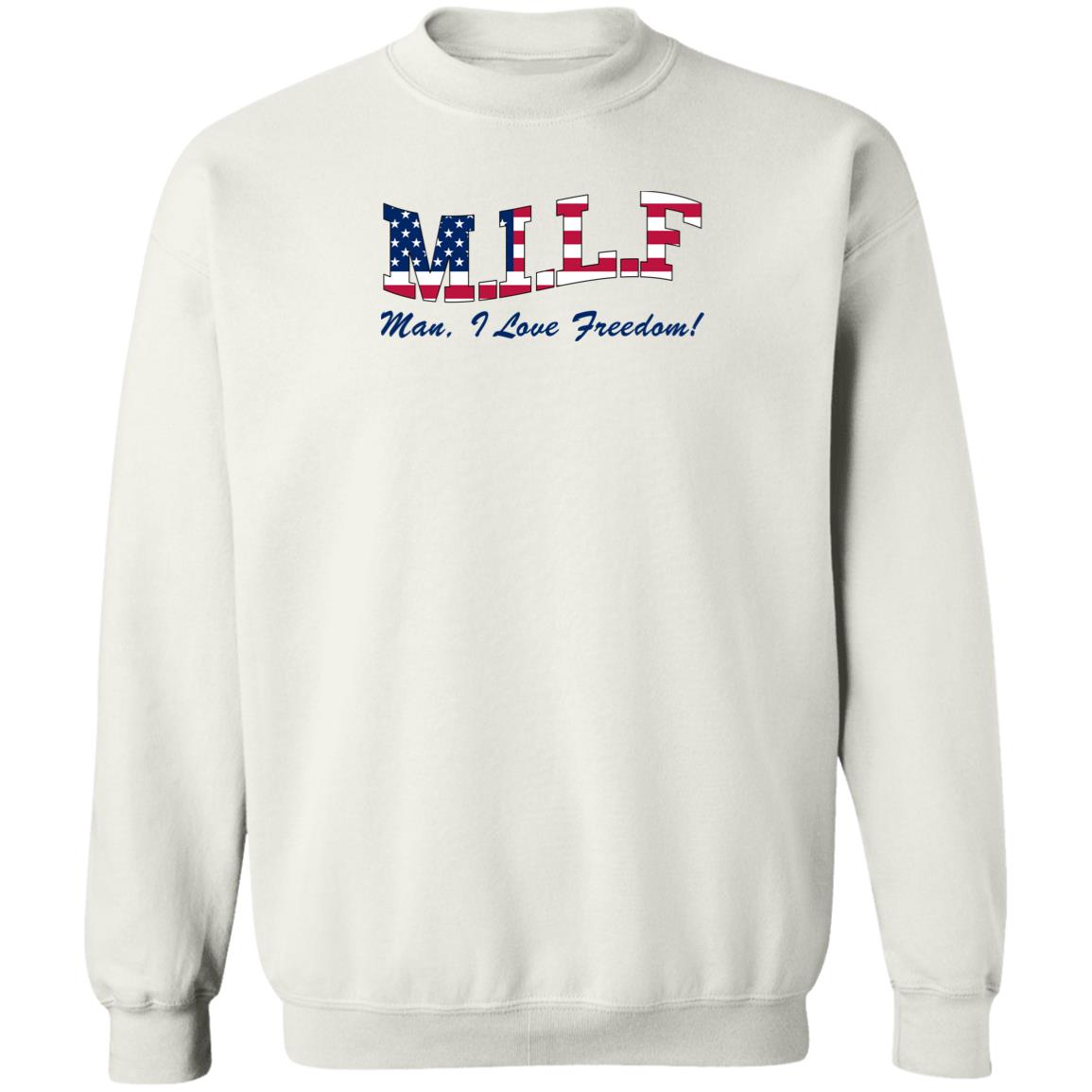 Milf Man I Love Freedom American Shirt Panetory – Graphic Design Apparel &Amp; Accessories Online