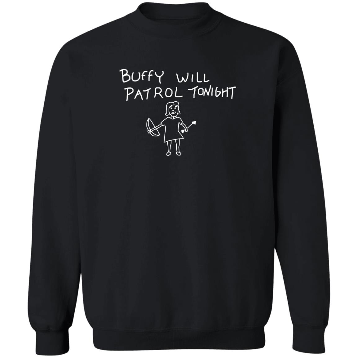 Vivellimac Buffy Will Patrol Tonight Shirt 2