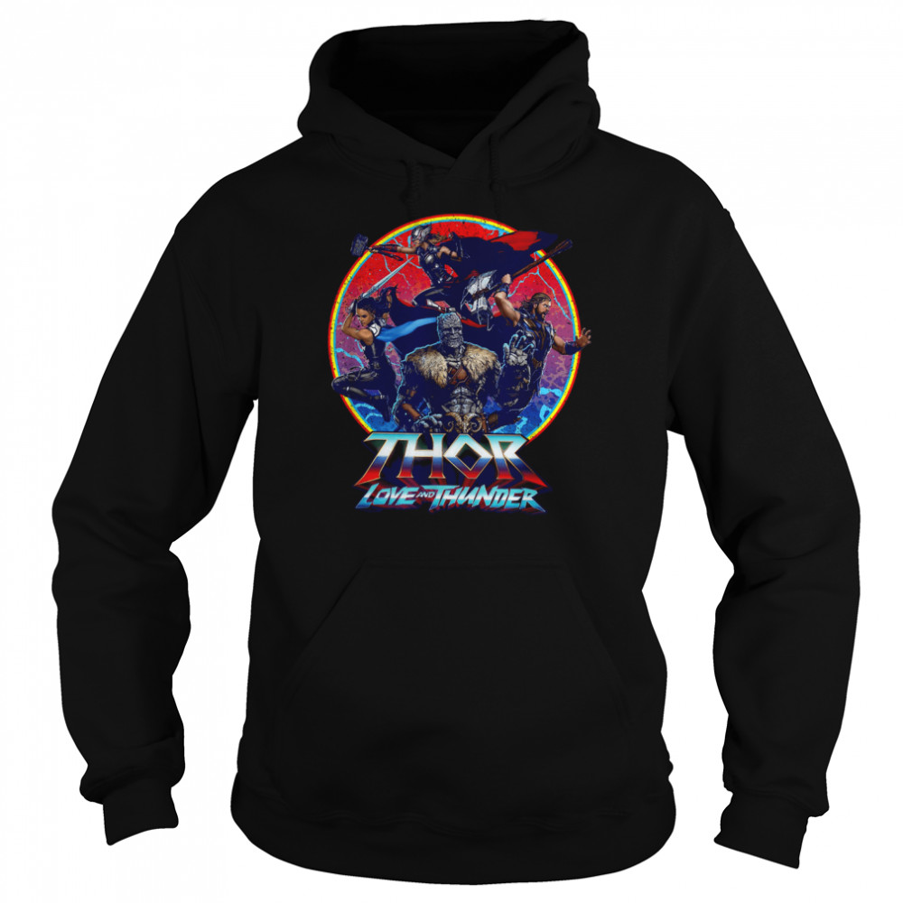 Badge 4 Chris Hemsworth Thor Love And Thunder Shirt 1
