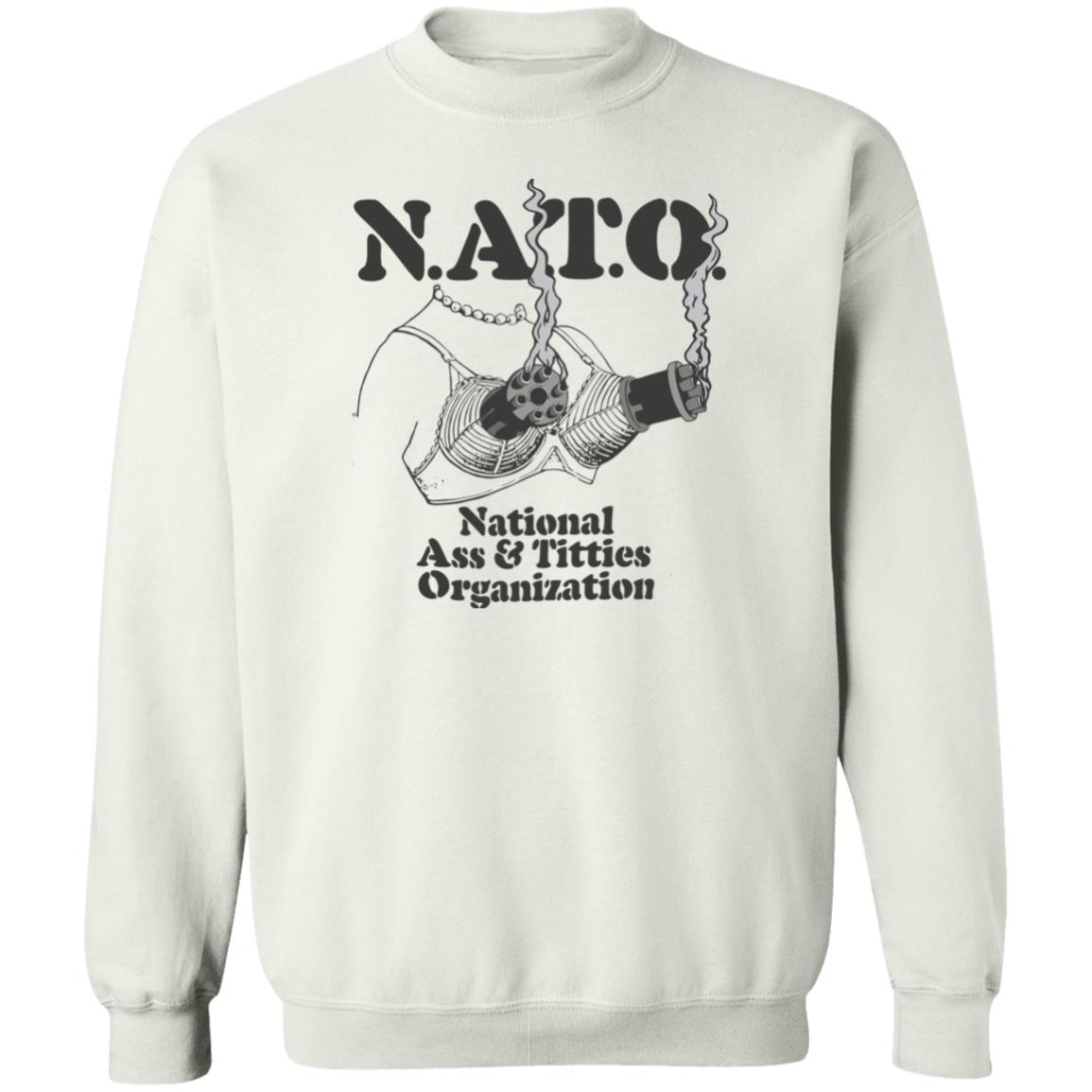 Boob Nato National Ass And Titties Organization Shirt Panetory – Graphic Design Apparel &Amp; Accessories Online