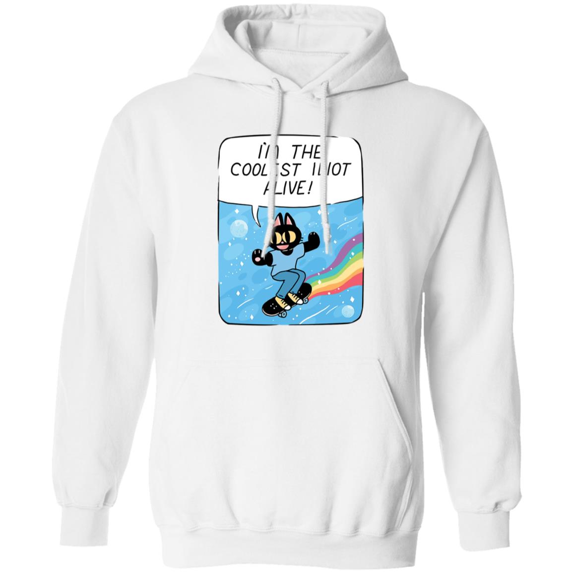 Mollyjohnt I'M The Coolest Idiot Alive Shirt Panetory – Graphic Design Apparel &Amp; Accessories Online
