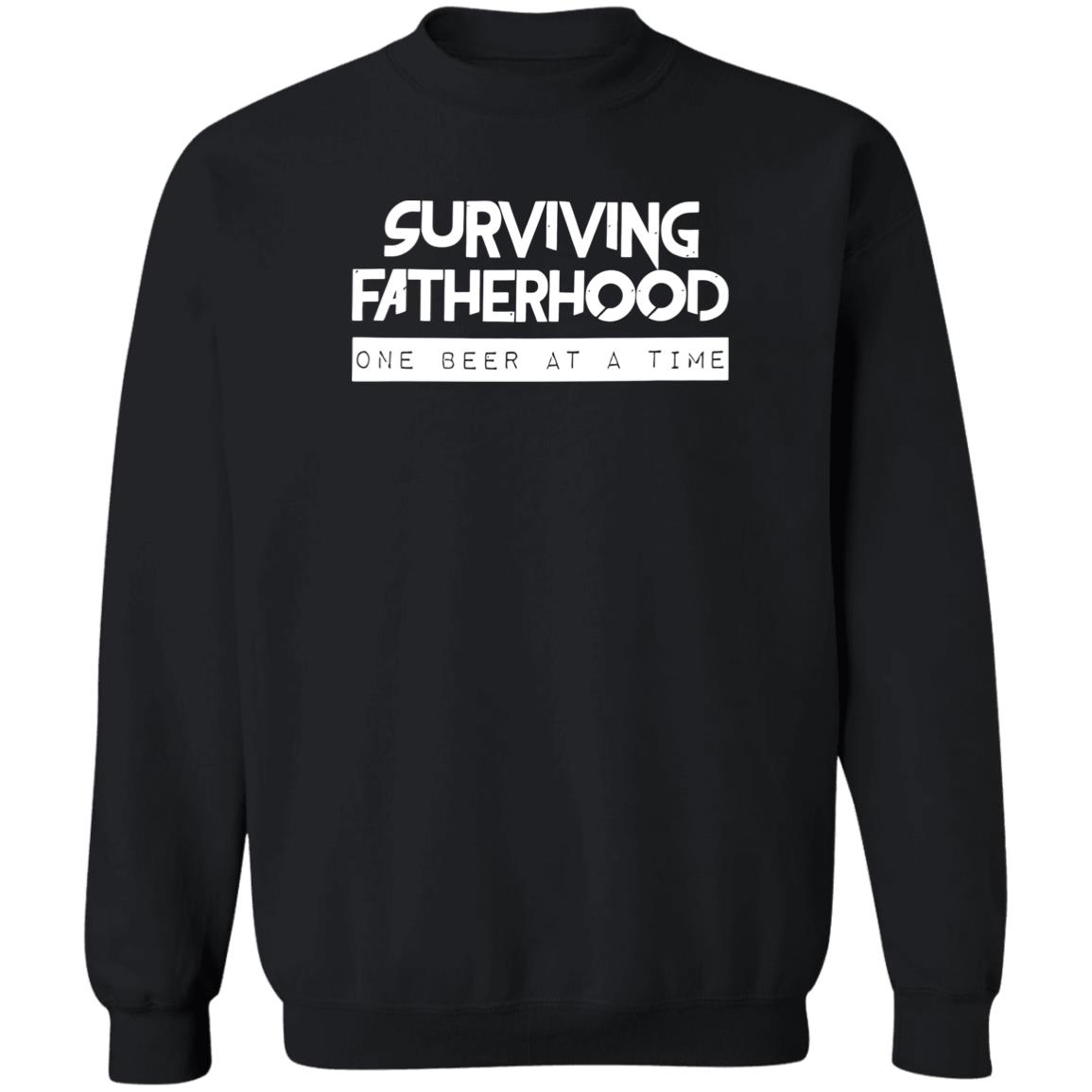 Surviving Fatherhood One Beer At A Time Shirt Panetory – Graphic Design Apparel &Amp; Accessories Online