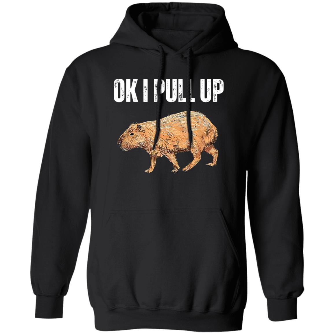 Capybara Ok I Pull Up Shirt Panetory – Graphic Design Apparel &Amp; Accessories Online