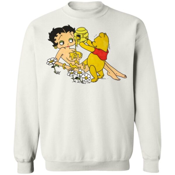 Honey Betty Boop And Pooh Bear Shirt