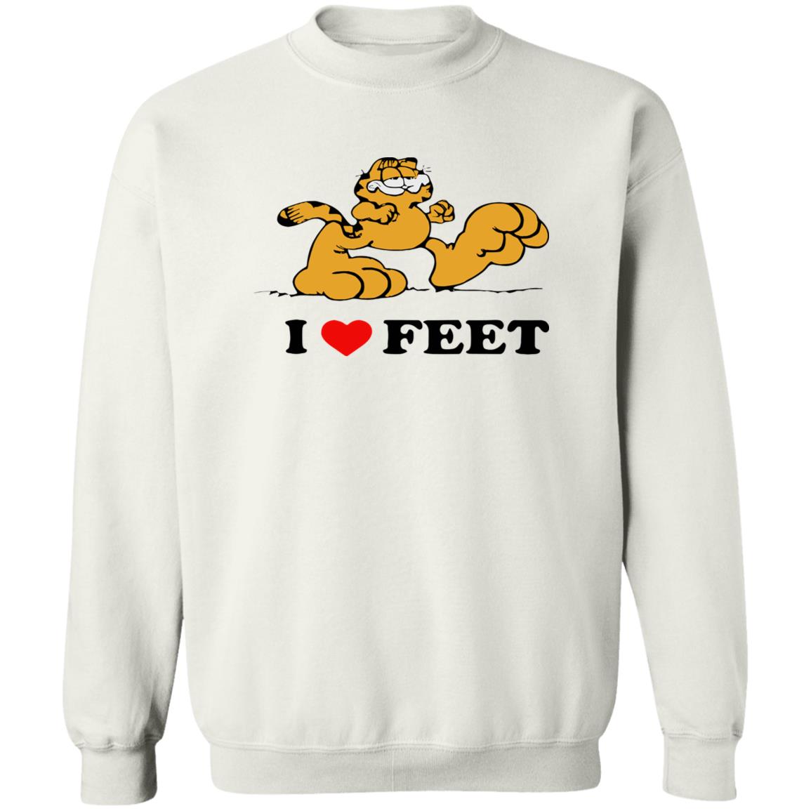 I Love Feet Garfield Shirt 1
