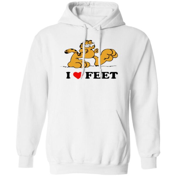 I Love Feet Garfield Shirt