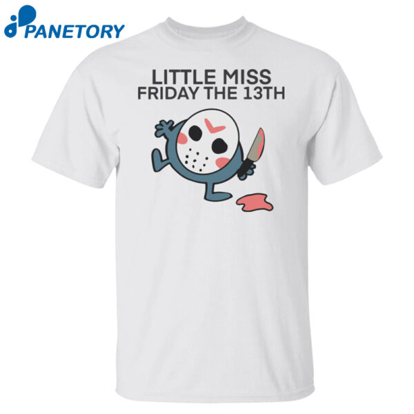 Jason Voorhees Little Miss Friday The 13Th Shirt