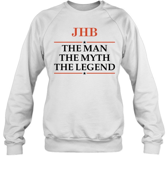 Jhb The Man The Myth The Legend Shirt Panetory – Graphic Design Apparel &Amp; Accessories Online
