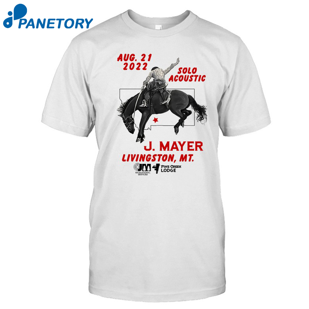 John Mayer Rise For The River Event August 21 2022 Shirt