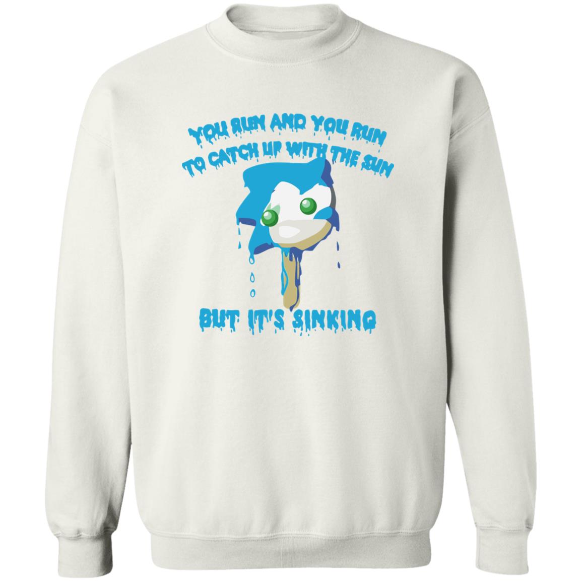 Sonic You Run And You Run To Catch Up With The Sun But It’s Sinking Shirt 1