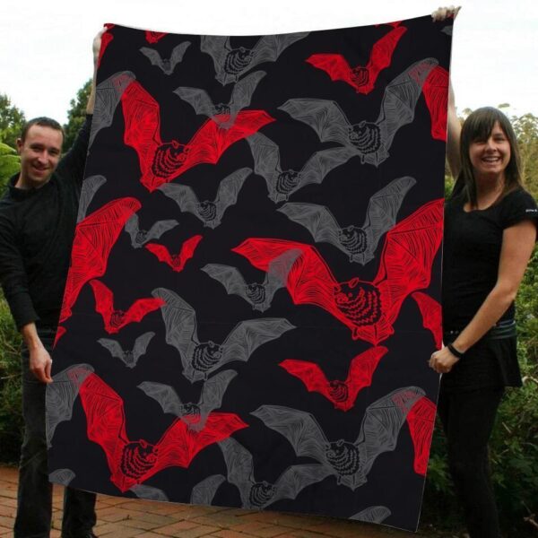 Bat Halloween Sherpa Fleece Blanket