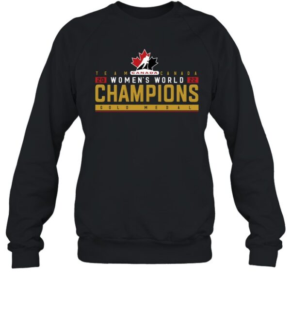 Canada Women'S Ice Hockey World Champions Shirt