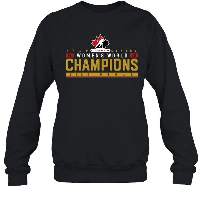 Canada Women'S Ice Hockey World Champions Shirt 1