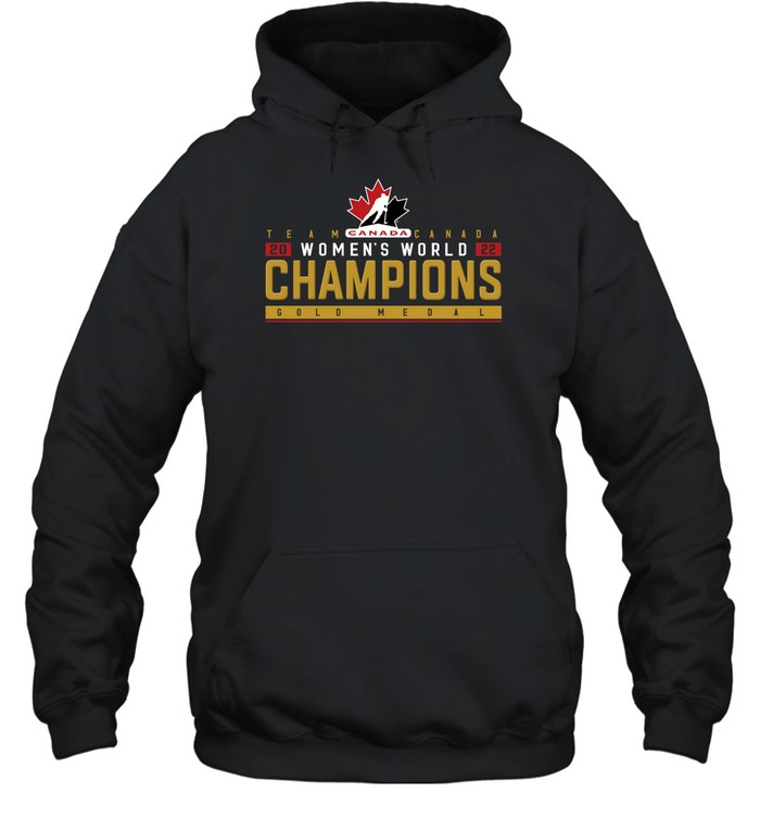 Canada Women'S Ice Hockey World Champions Shirt Panetory – Graphic Design Apparel &Amp; Accessories Online