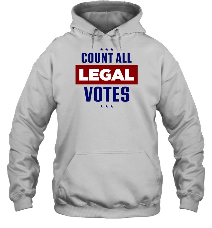 Count All Legal Votes Shirt Panetory – Graphic Design Apparel &Amp; Accessories Online