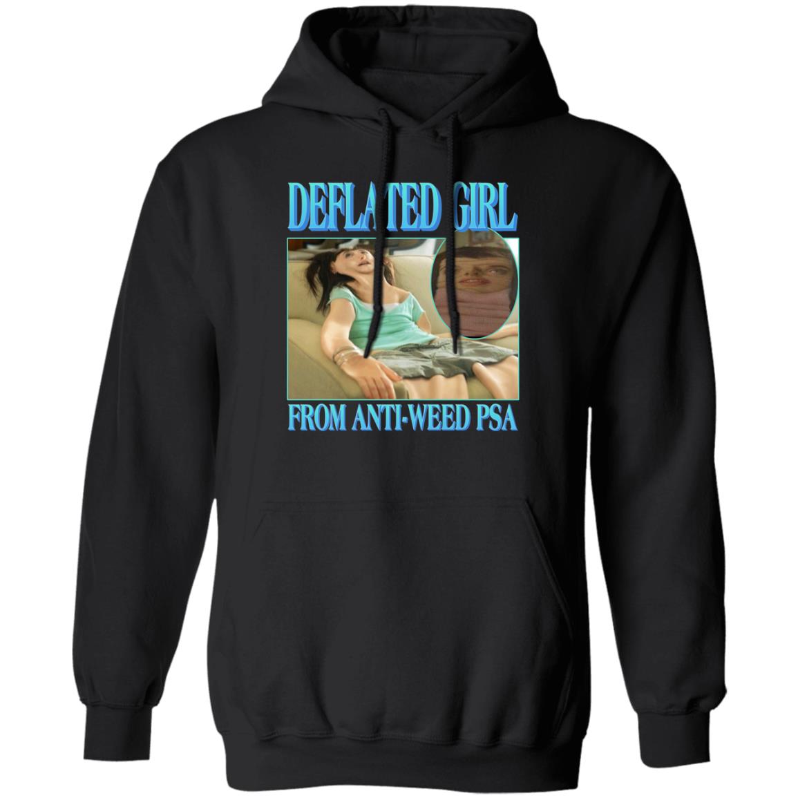 Deflated Girl From Anti-Weed Psa Shirt 1