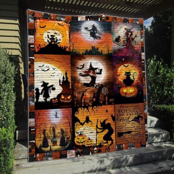 Halloween Put Spell On Everything Awesome Fleece Blanket