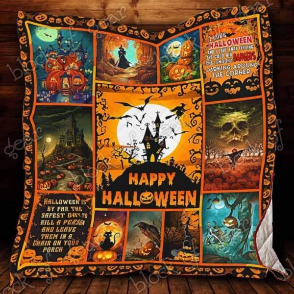 Happy Halloween Fleece Blanket