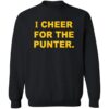 I Cheer For The Punter Shirt 2