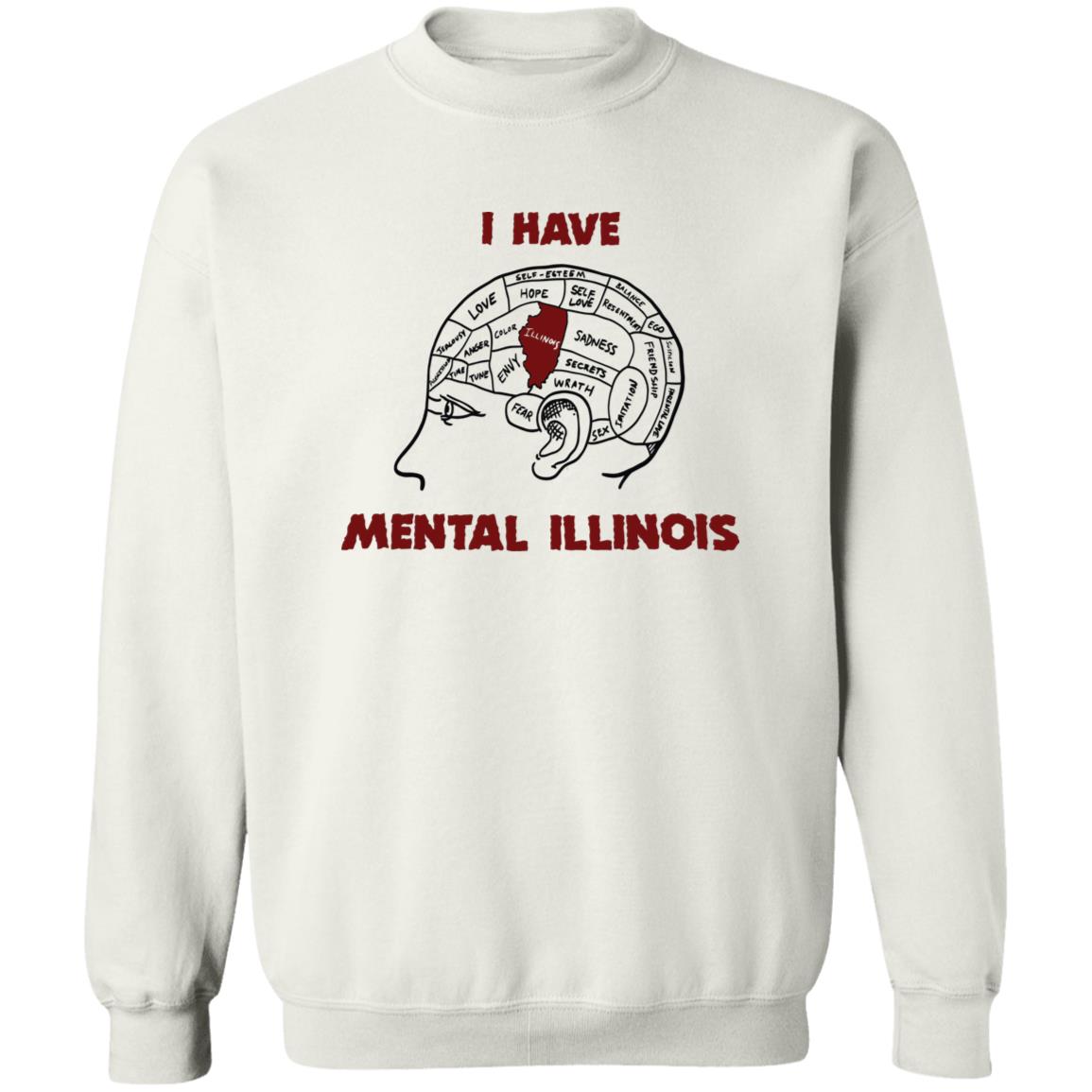 I Have Mental Illinois Shirt 2