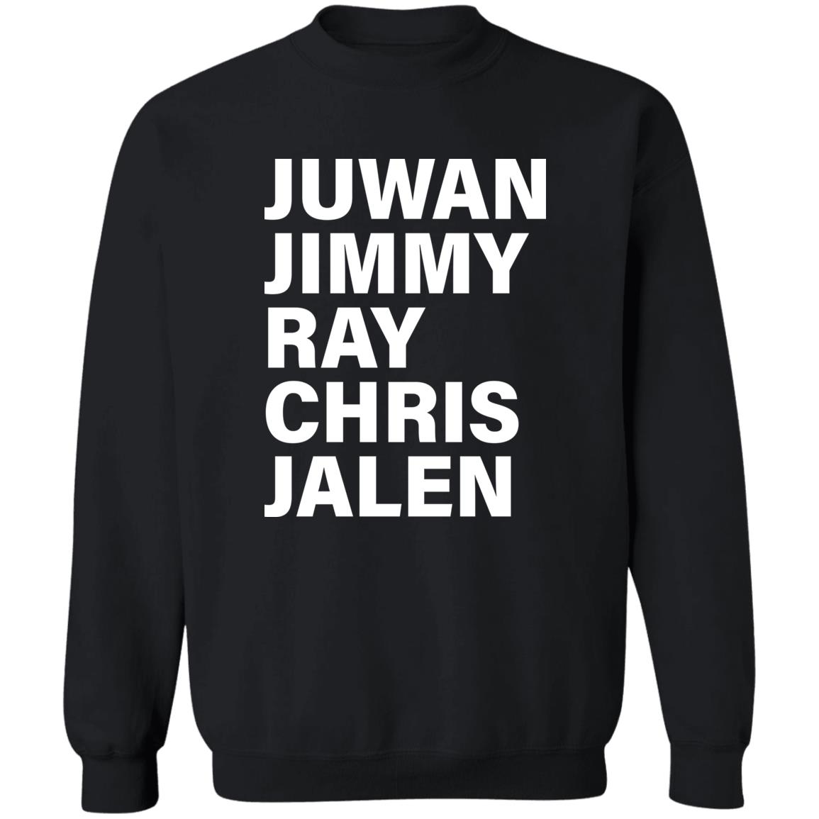 Juwan Jimmy Ray Chris Jalen Shirt Panetory – Graphic Design Apparel &Amp; Accessories Online