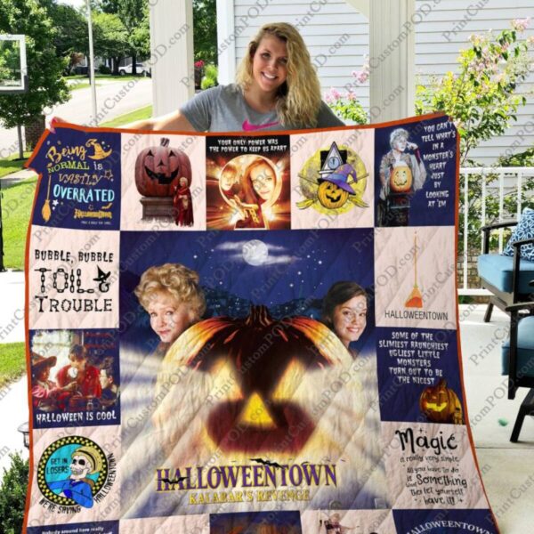 Mofi Halloweentown For Fans Version 3d Fleece Blanket