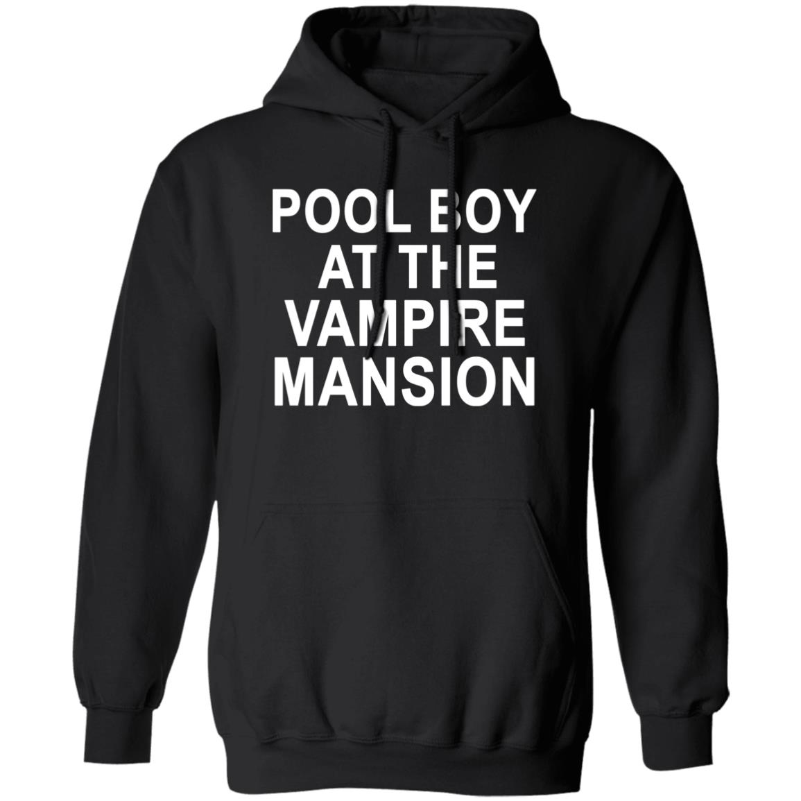 Pool Boy At The Vampire Mansion Shirt 1