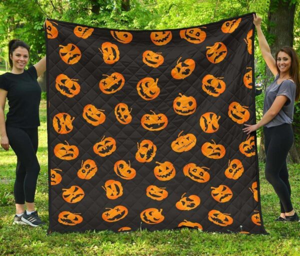 Pumpkin Halloween Fleece Blanket