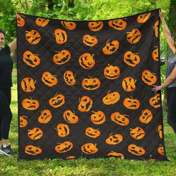 Pumpkin Halloween Fleece Blanket