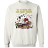 Snoopy You Can Never Have Too Many Books Shirt 2