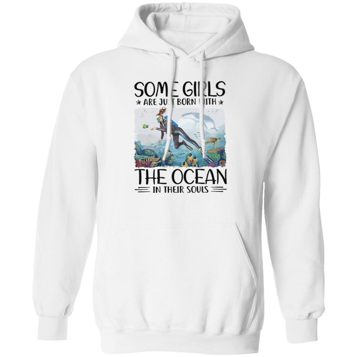 Some Girls Are Just Born With The Ocean In Their Souls Shirt 2