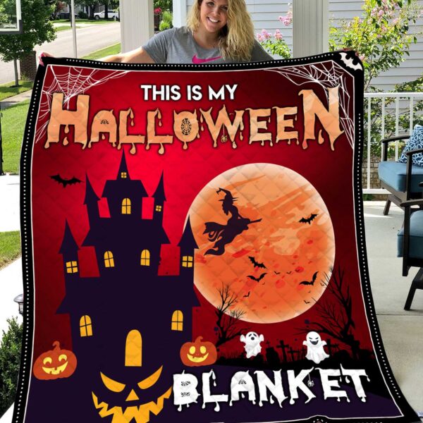 This Is My Halloween H89 3d Fleece Blanket