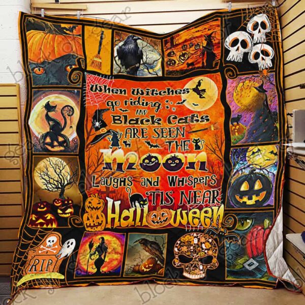 Witch Halloween 3D Fleece Blanket