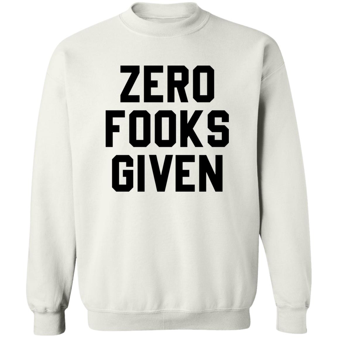 Zero Fooks Given Shirt 2