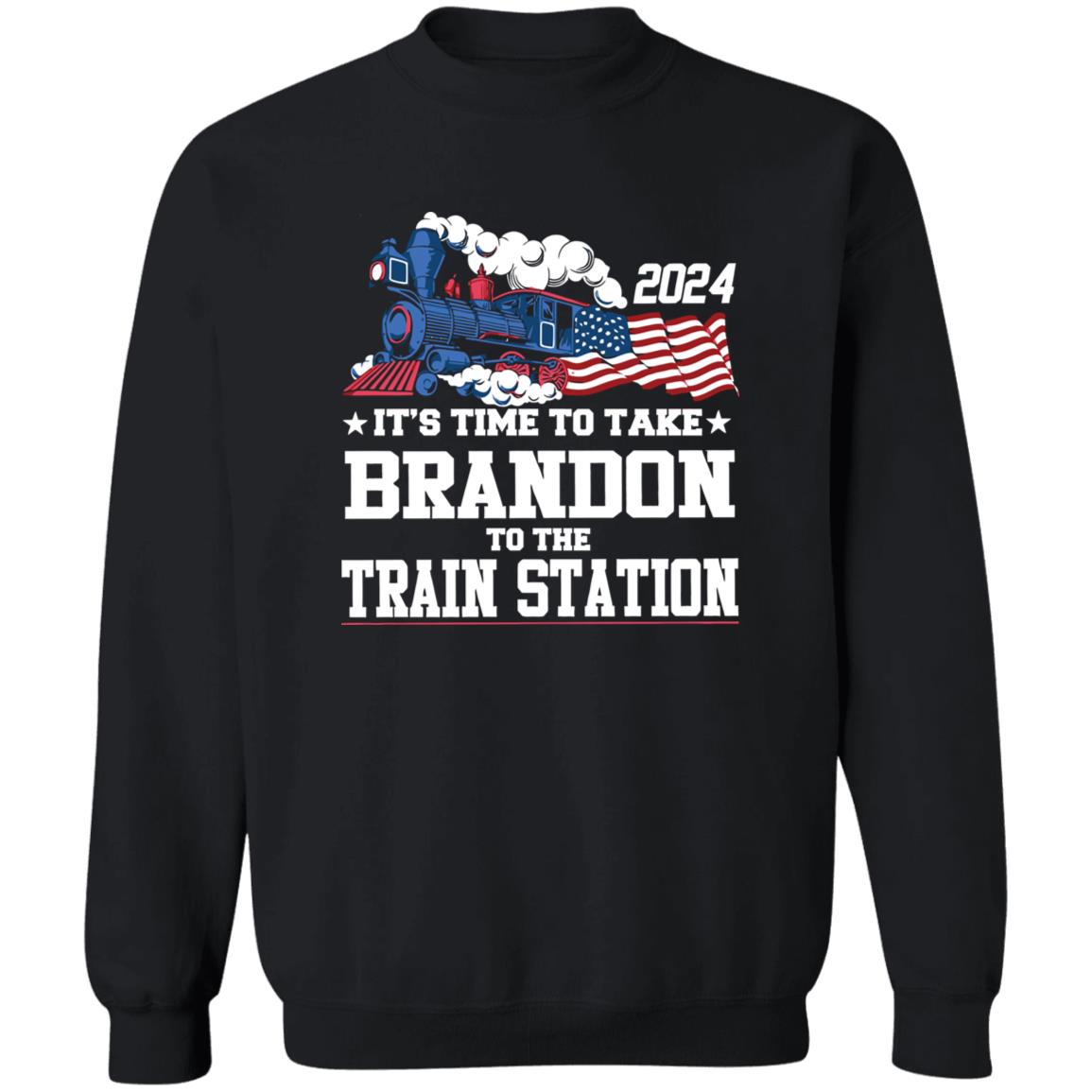 2024 It’s Time To Take Brandon To The Train Station Shirt 1
